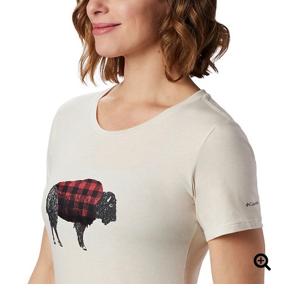 Columbia Outer Bounds Buffalo Graphic Tee, sz S - Picture 3 of 7